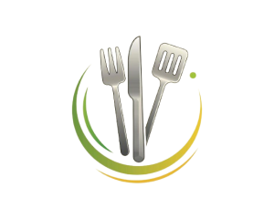 restaurant and food logo cutlery icon modern branding free vector removebg preview