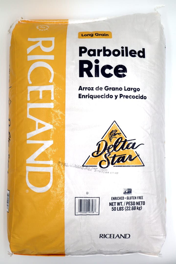 DELTA STAR PARBOILED RICE 100LBS